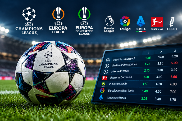 European football competitions affecting domestic football odds