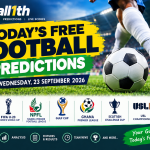 Today's free football predictions for Wednesday 23 September 2026