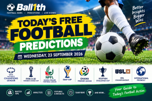 Today’s Free Football Predictions