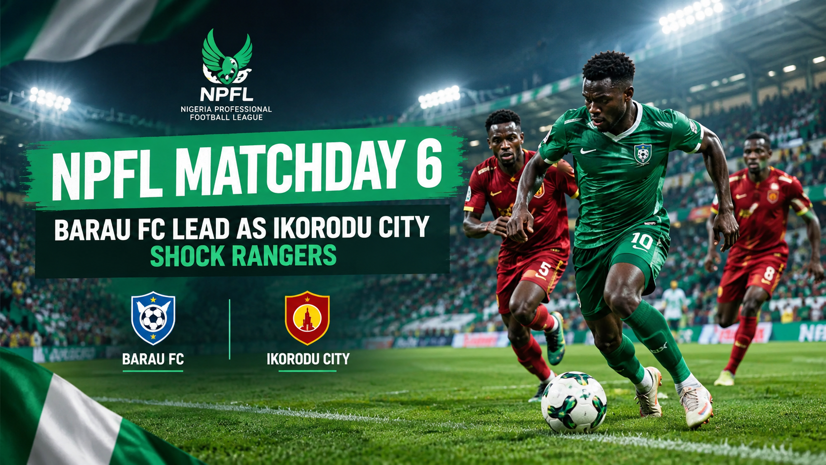 NPFL Matchday 6 football action in Nigeria