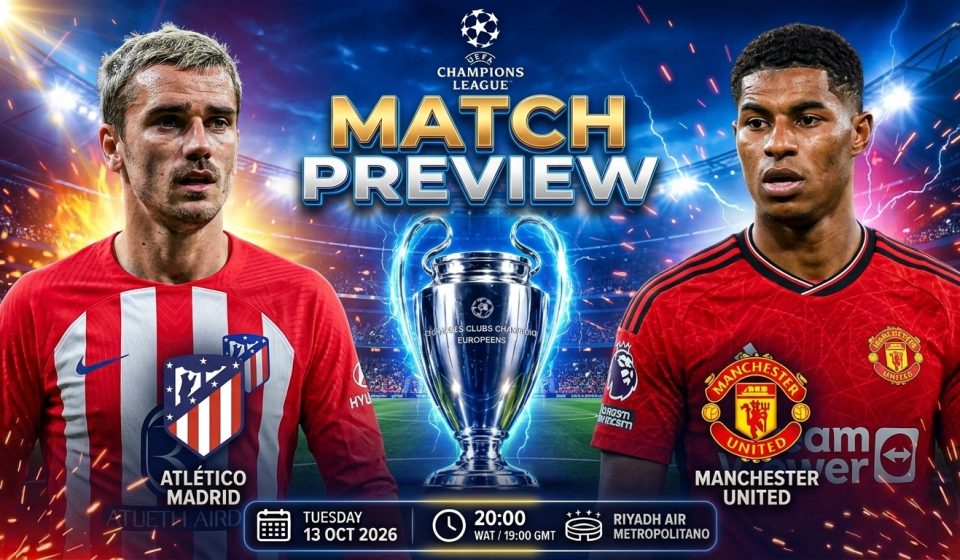 Atletico Madrid players preparing for the Manchester United match