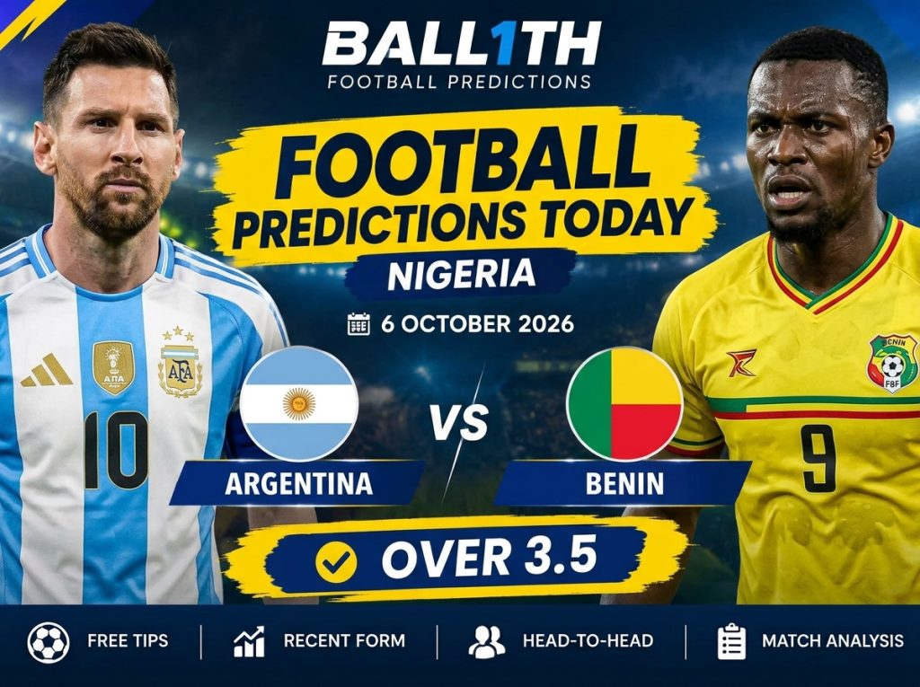Football Predictions Today, Tuesday 6th October 2026: Free Tips & Match Analysis