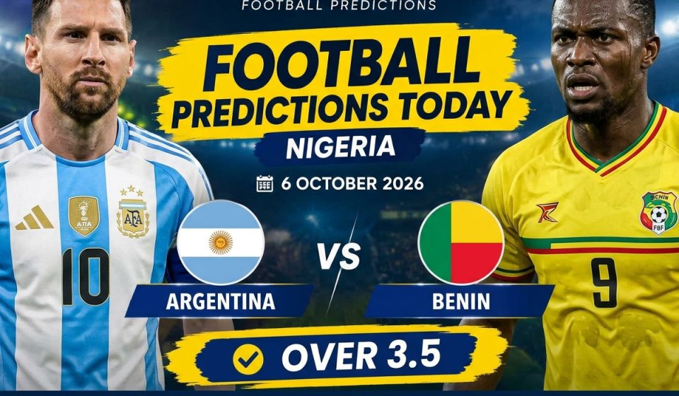 Football predictions today 6 October 2026