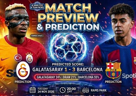 Galatasaray vs Barcelona prediction and Champions League match preview