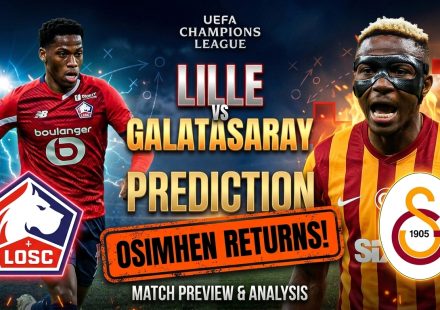 Lille vs Galatasaray prediction featuring Victor Osimhen ahead of the Champions League match