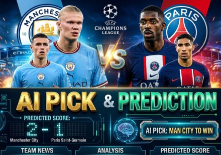 Manchester City vs PSG prediction and Champions League match preview 2026