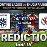 Sporting Lagos vs Rangers prediction for NPFL Matchday 10