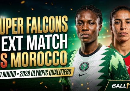 Super Falcons next match against Morocco in the 2028 Olympic qualifiers