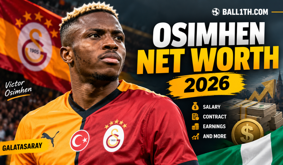 Victor Osimhen net worth 2026, Galatasaray salary and career earnings