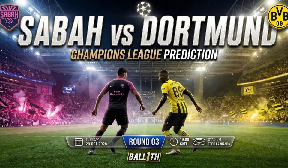 Sabah vs Dortmund prediction and Champions League match preview