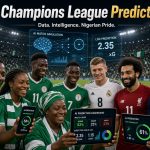 AI Champions League predictions and football analysis