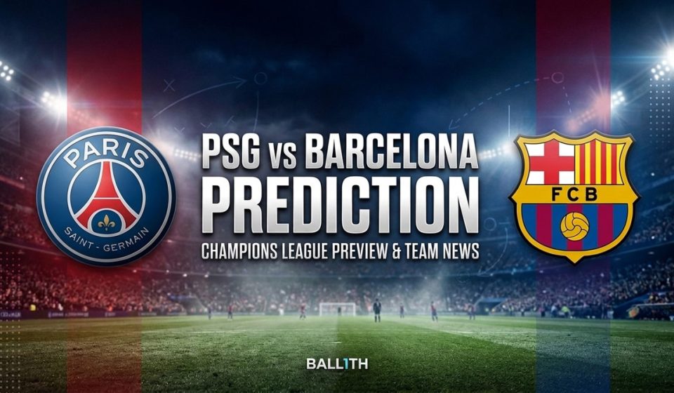 PSG vs Barcelona prediction and Champions League match preview